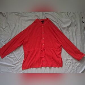 Torrid Vibrant Red Blouse